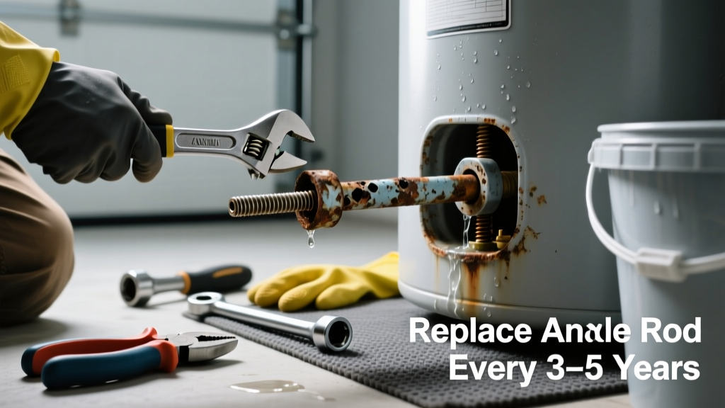 Fixing a Depleted Water Heater Anode Rod