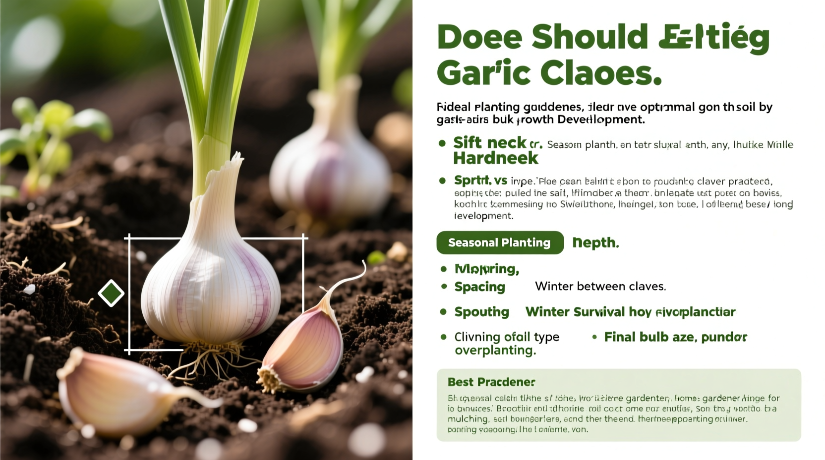 How Deep to Plant Garlic: Expert Planting Guide