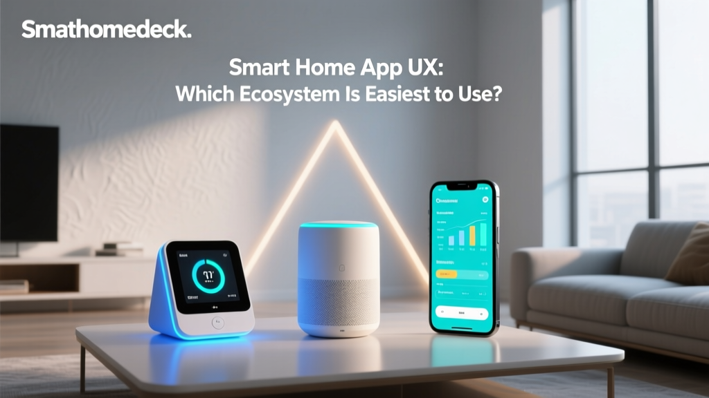 Smart Home App UX: Which Ecosystem Is Easiest to Use?