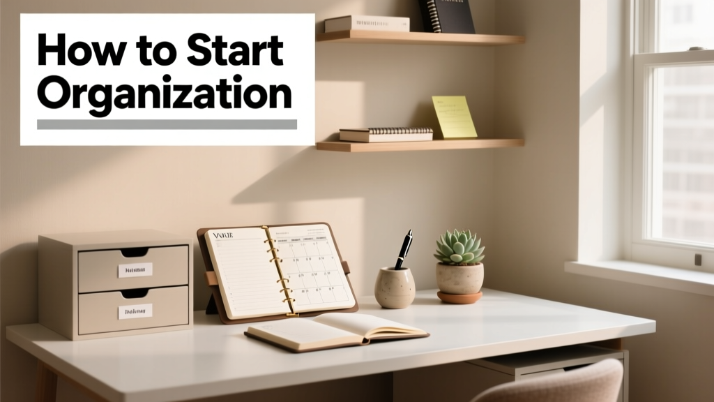 How To Start Organization: Practical, Step-by-Step Tips That Actually Stick