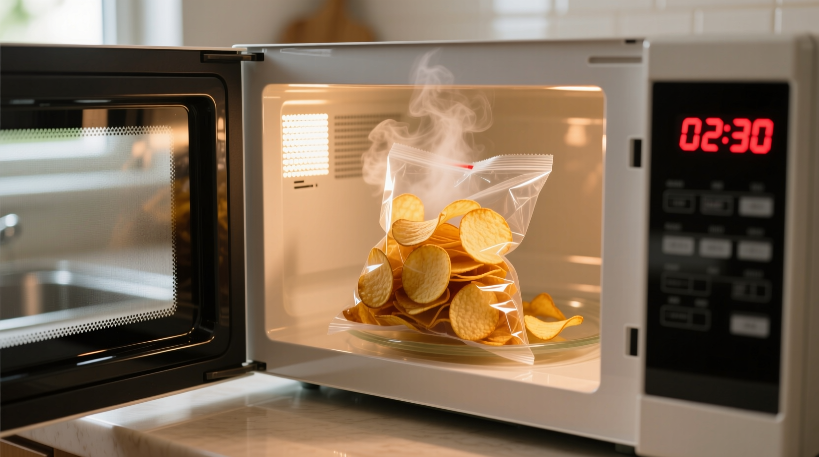Microwave Potato Chips: Crispy Recipe in 8 Minutes