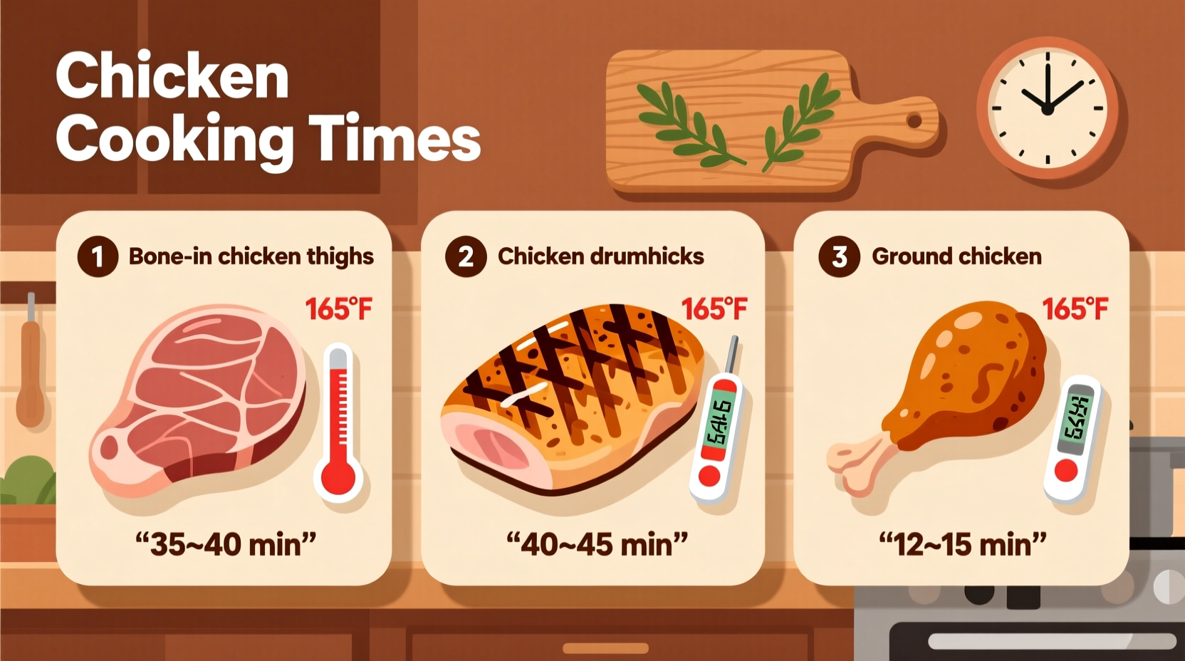 how long should you cook chicken