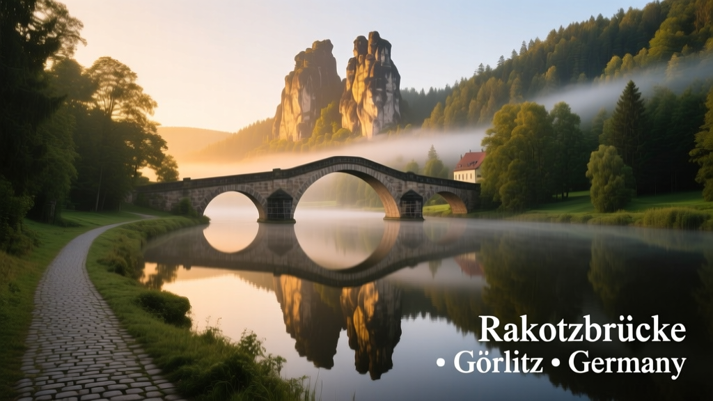 Berlin Day Trip: Rakotzbrücke, Görlitz, and Bastei Bridge — A Scenic Three-Stop Itinerary Through Saxony