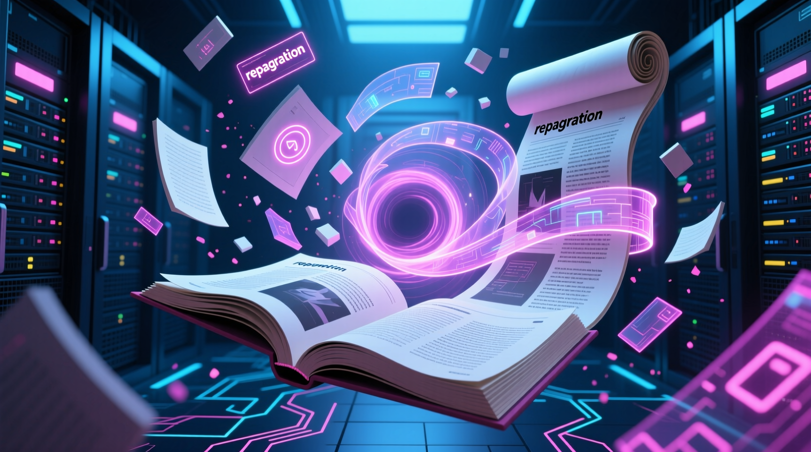 repagination pulls multi page articles into one