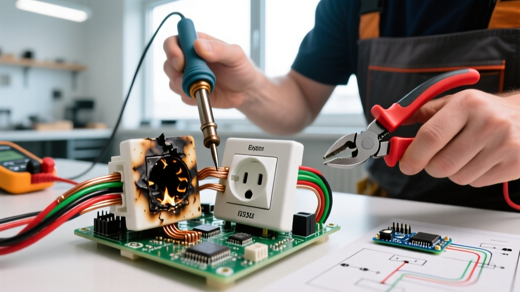Burned Electrical Outlet? Safe Replacement & Upgrade Guide
