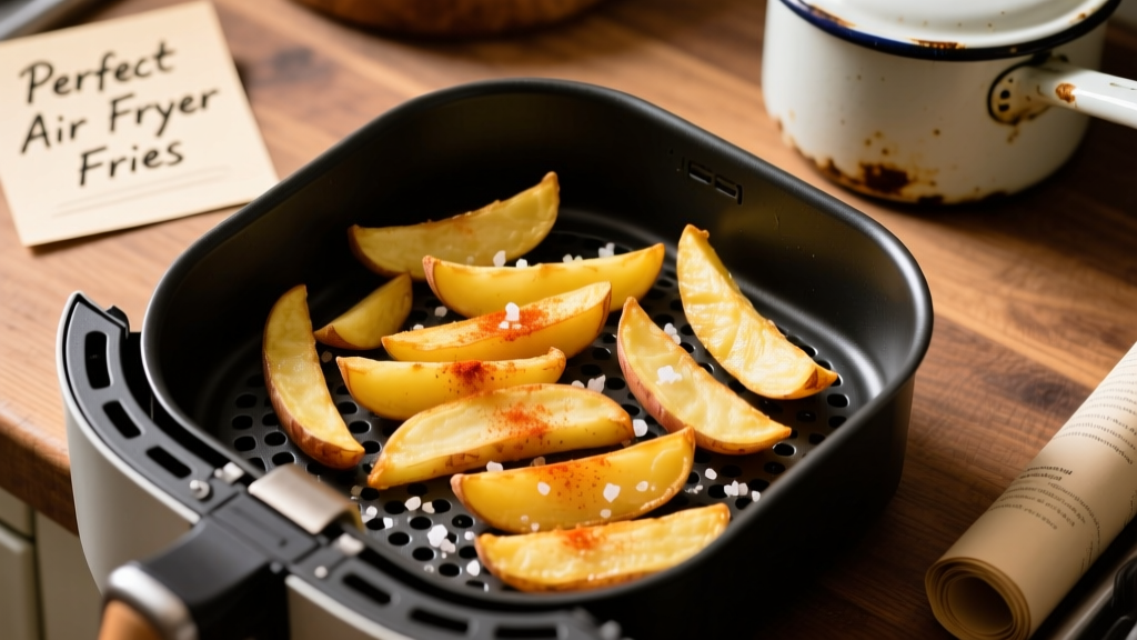 How to Air Fry Fresh Potato Fries Perfectly