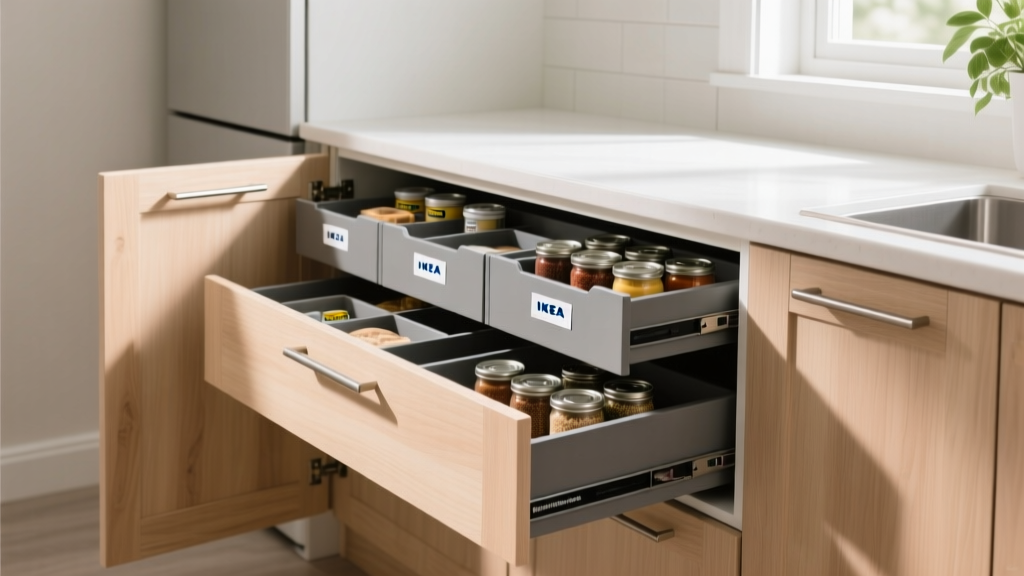 IKEA Pantry Drawers That Fit Standard Cabinets
