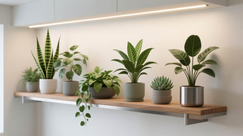 LED Grow Lights for Low-Maintenance Indoor Plants