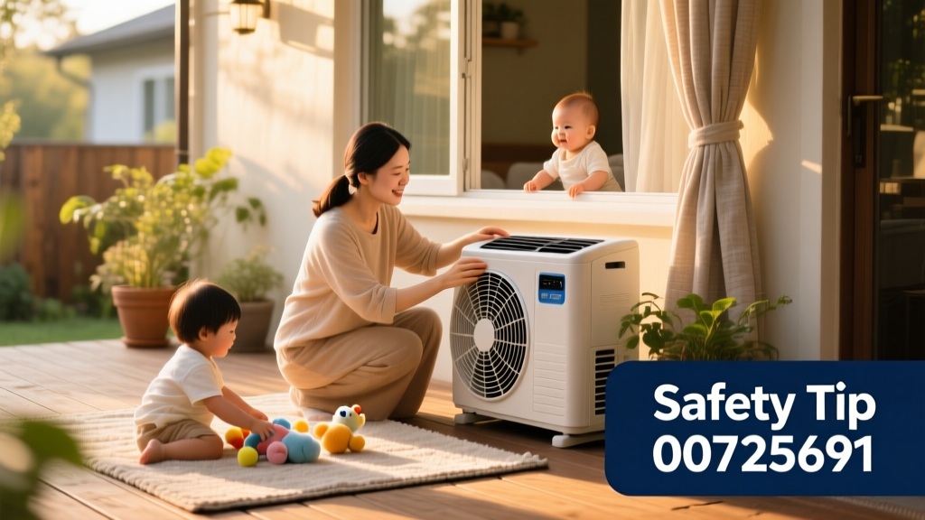 Safe & Smart AC Use in Your Baby’s Room: Evidence-Based Safety Tips for Parents