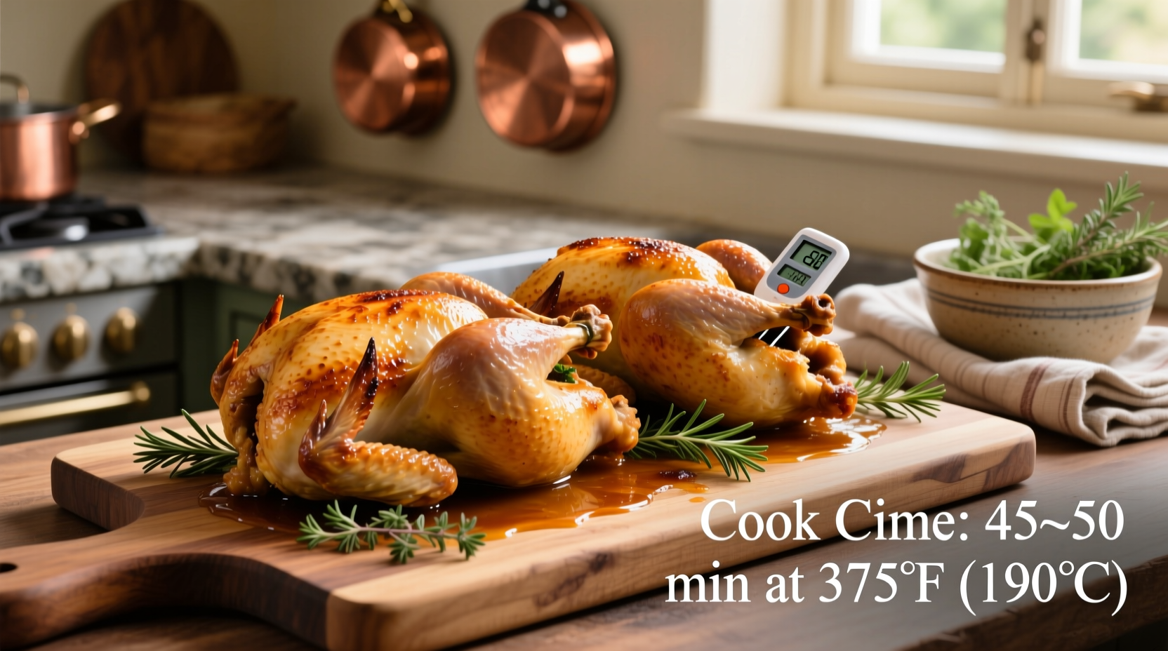 how long to cook cornish game hens