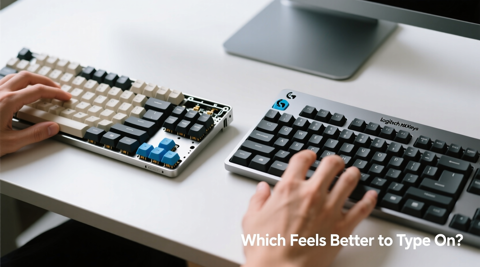 budget mechanical keyboard vs logitech mx keys which feels better to type on