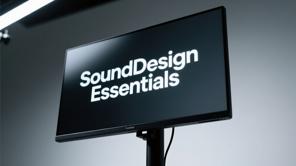 Monitor Sound Design Essentials: Precision, Calibration, and Acoustic Truth for Modern Producers