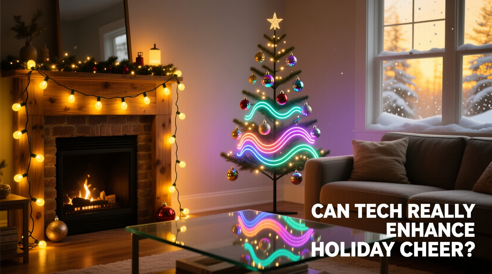 smart christmas lights vs basic string lights can tech really enhance holiday cheer