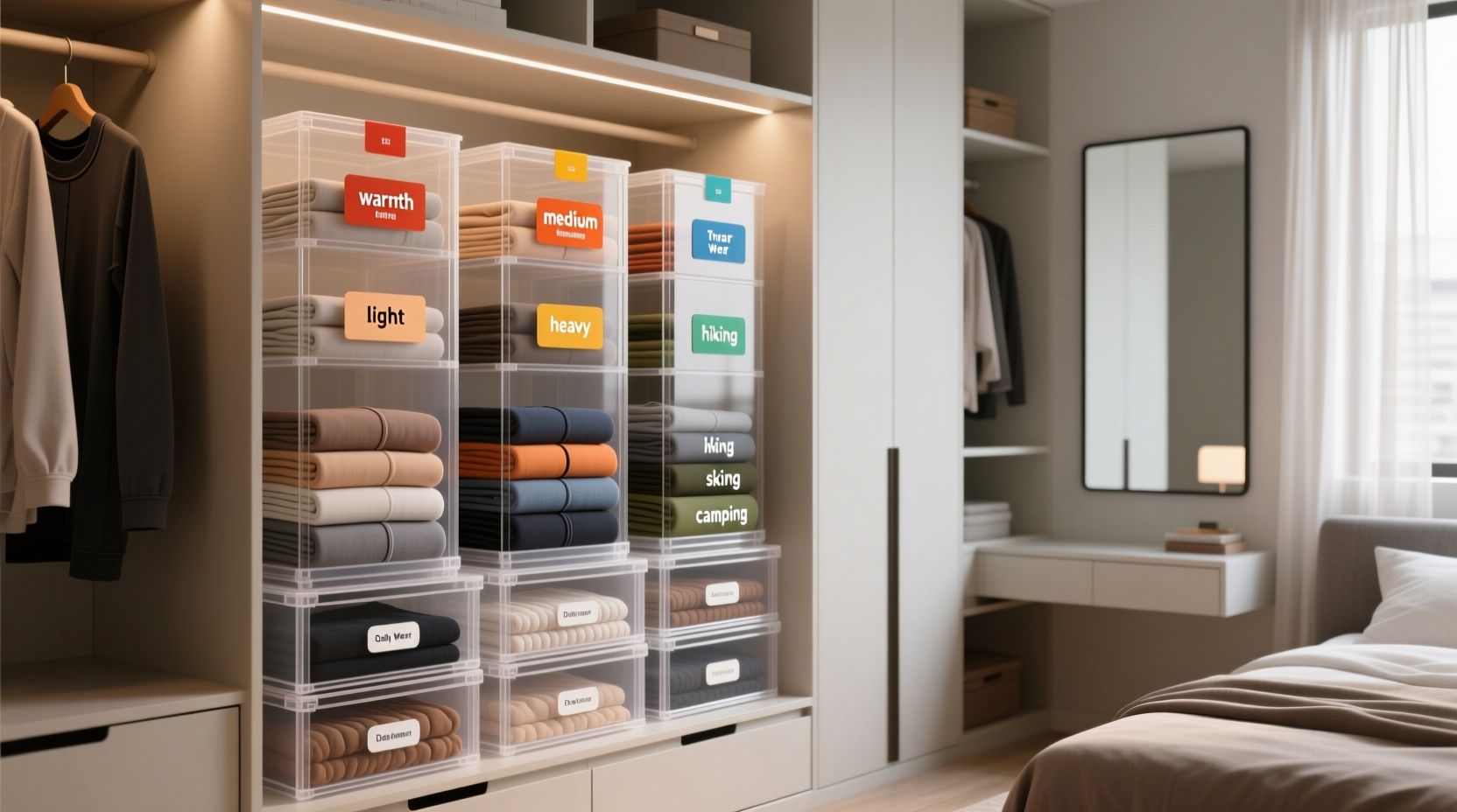 thermal underwear organization tips