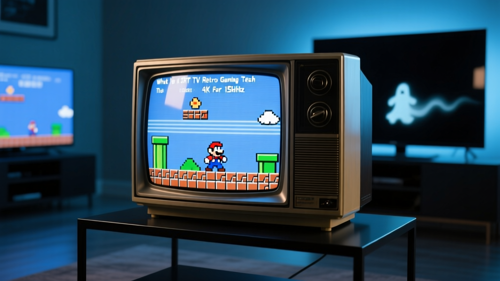 What Is A CRT TV Retro Gaming Tech Explained: The Truth About Input Lag, Scanlines, and Why Modern Gamers Are Ditching 4K for 15kHz