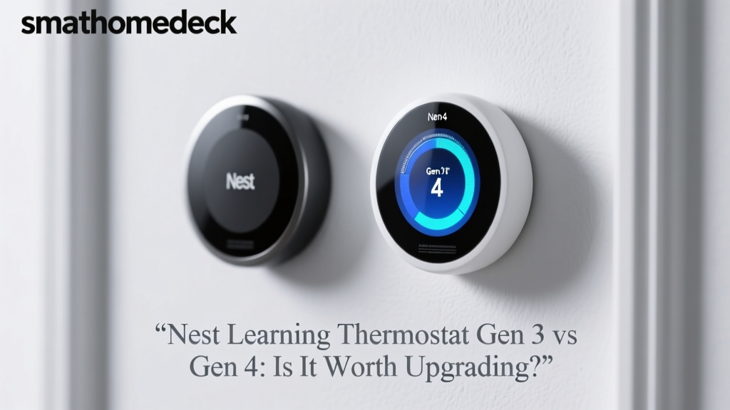 Nest Learning Thermostat Gen 3 vs Gen 4: Is It Worth Upgrading?