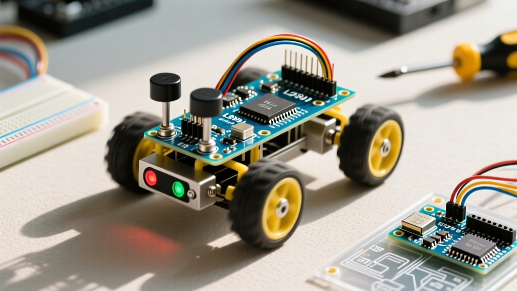 Essential Arduino Uno Projects: Build a 2WD Obstacle Avoidance Robot