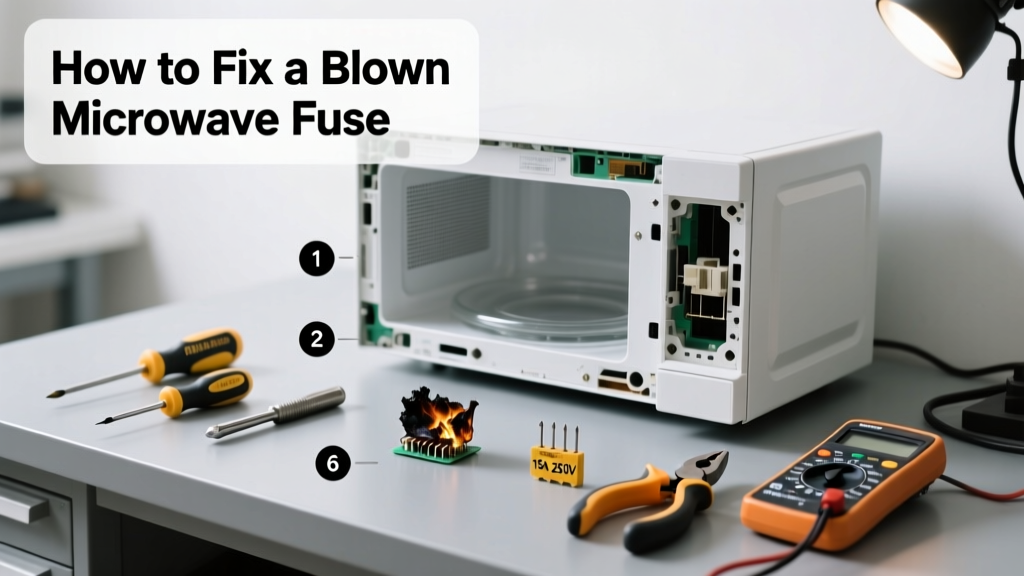 How to Fix a Blown Microwave Fuse – Step-by-Step Guide