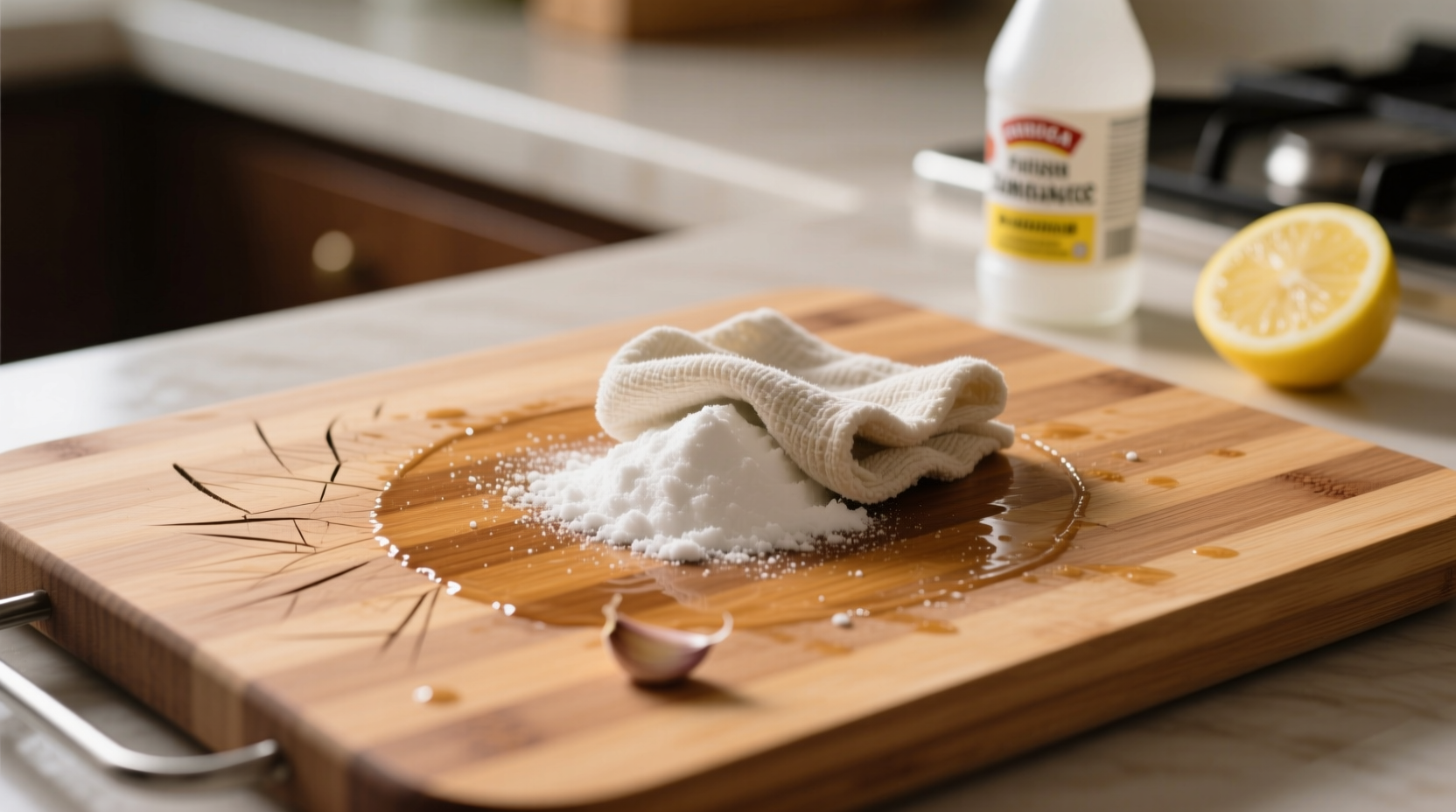 How to Remove Garlic Smell from Cutting Board Quickly and Easily