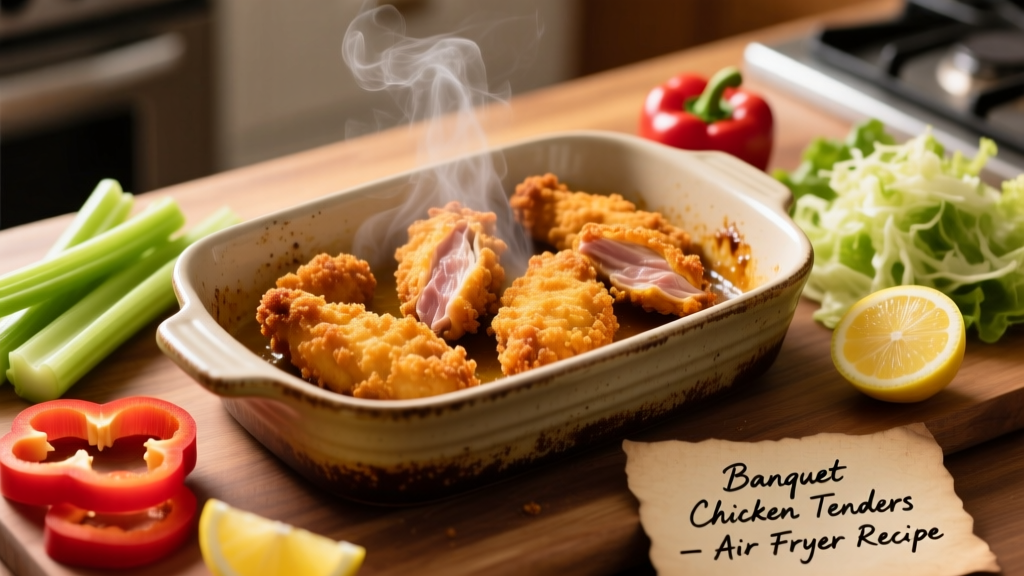 Cook Banquet Chicken Tenders in Air Fryer