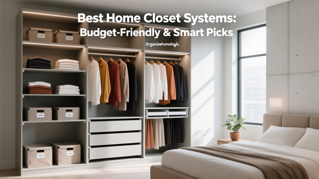 Best Home Closet Systems: Budget-Friendly & Smart Picks
