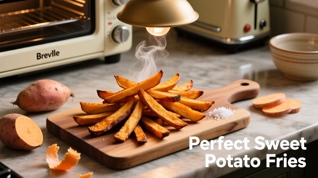 Perfect Sweet Potato Fries in Breville Smart Oven