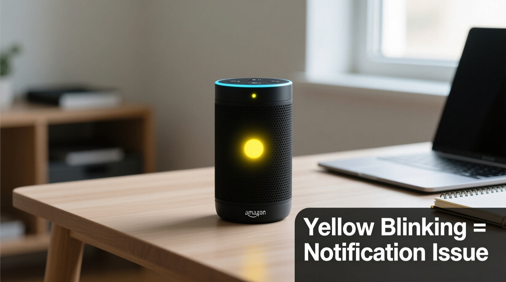 why is my alexa blinking yellow troubleshooting common notification issues