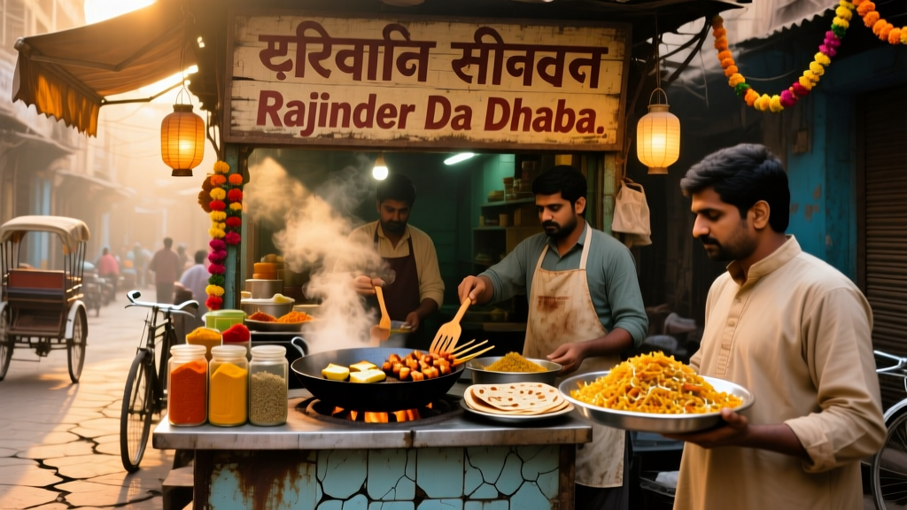 Rajinder Da Dhaba: The Unassuming Delhi Street Food Institution That Redefined Authentic Punjabi Flavour