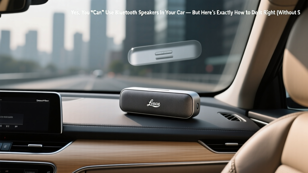 Bluetooth Speakers in Car: Legal & Audio Guide (2026)