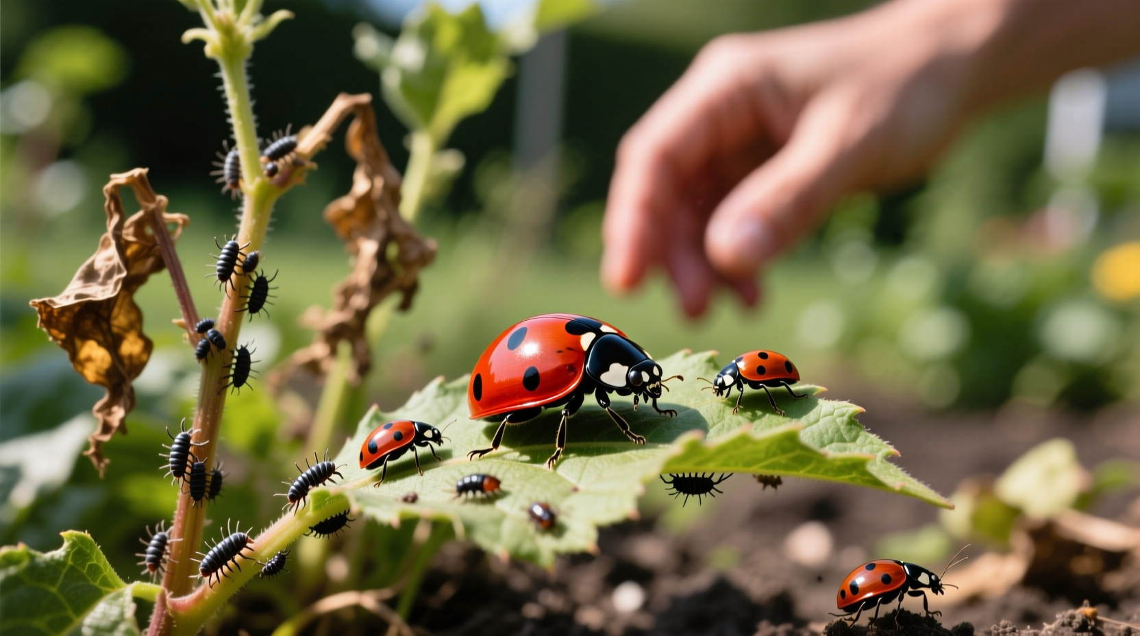 why you shouldnt buy ladybugs natural pest control your garden
