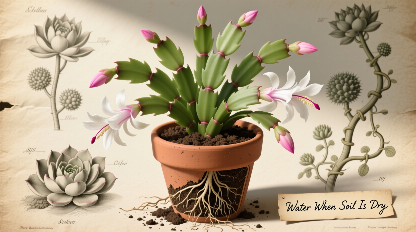 how often do you water a christmas cactus