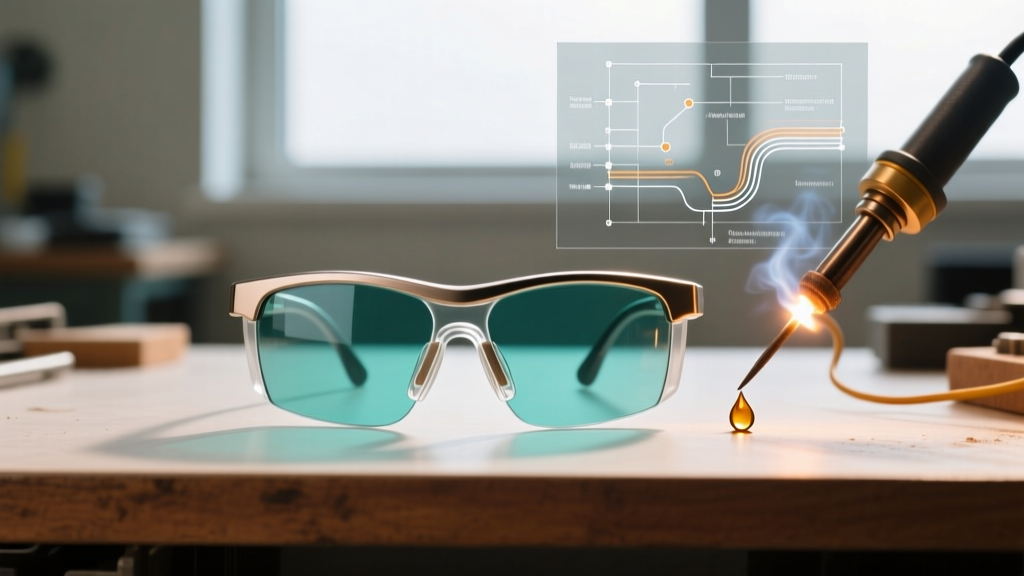 Soldering Glasses Material Compatibility: Lens and Frame Guide