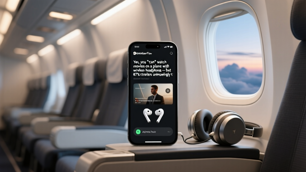 Wireless Headphones on Planes: Fix Interference & Battery