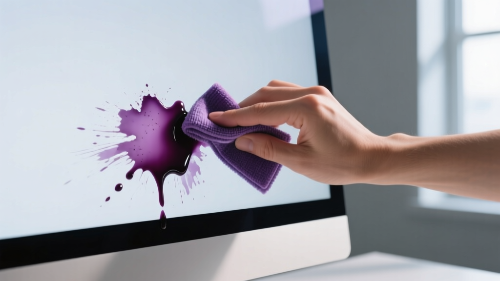 Tested: How to Get Berry Juice Out of Computer Monitor Fast