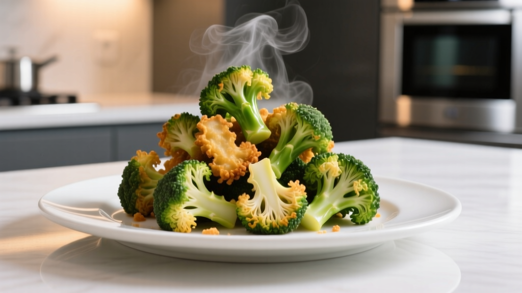 How to Air Fry Fresh Broccoli (Crispy, Tender & Oil-Free!)