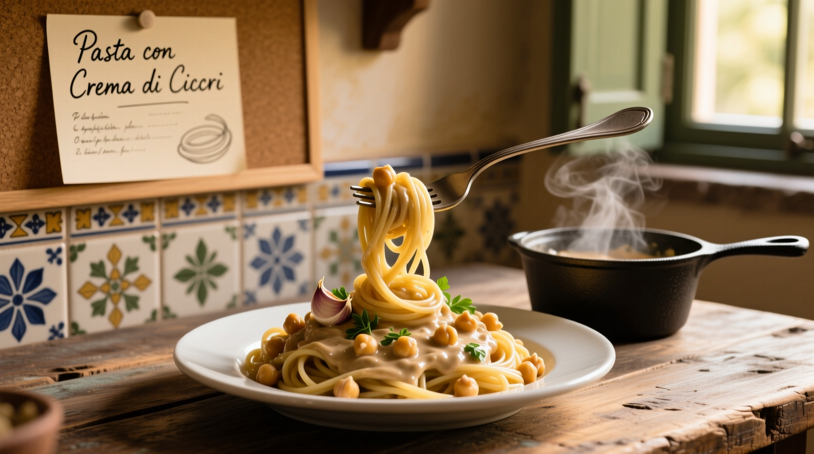 pasta chickpea sauce recipe