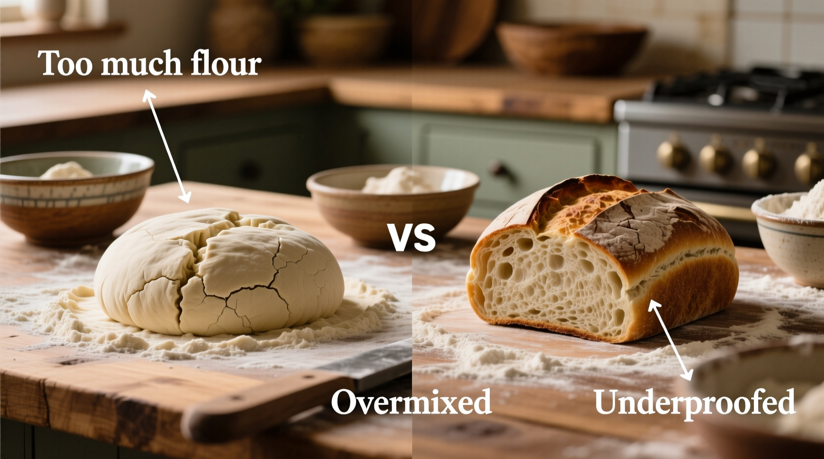 why is sourdough bread so hard to make common mistakes beginners make