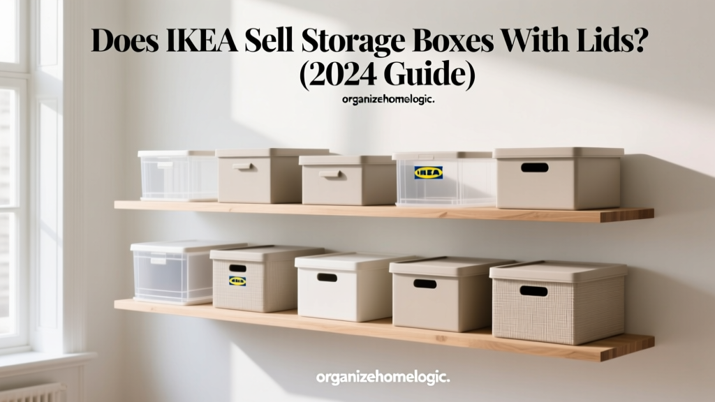 Does IKEA Sell Storage Boxes With Lids? (2024 Guide)