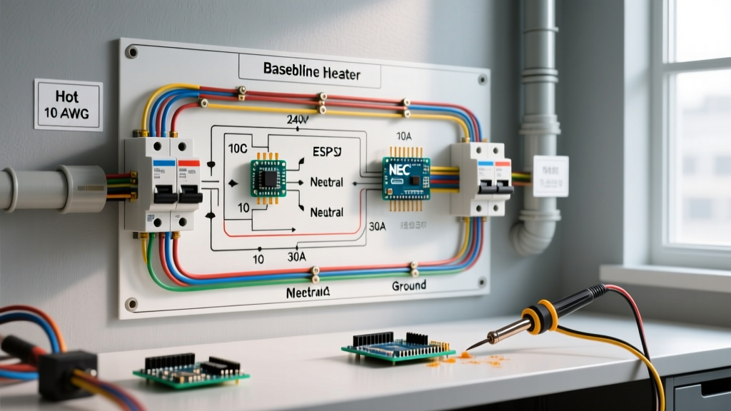 Baseboard Electric Heater Wiring: NEC Planning & Sizing Guide