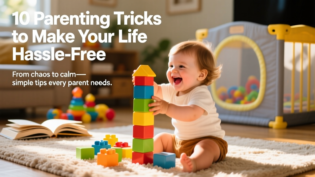 A List of Parenting Tricks to Make Your Life Hassle-Free (Video-Backed Strategies for Toddlers 12–36 Months)