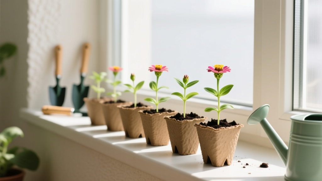 Zinnia Seeds Indoors in Bright Light: Science-Backed Guide