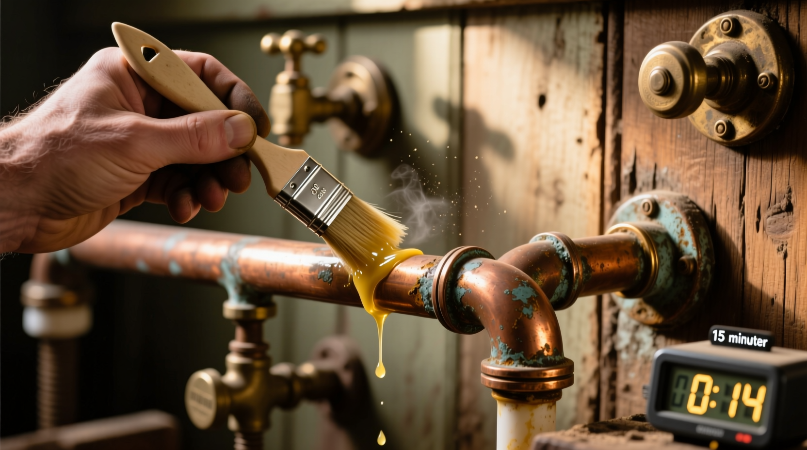 citric acid copper pipes safe eco cleaning