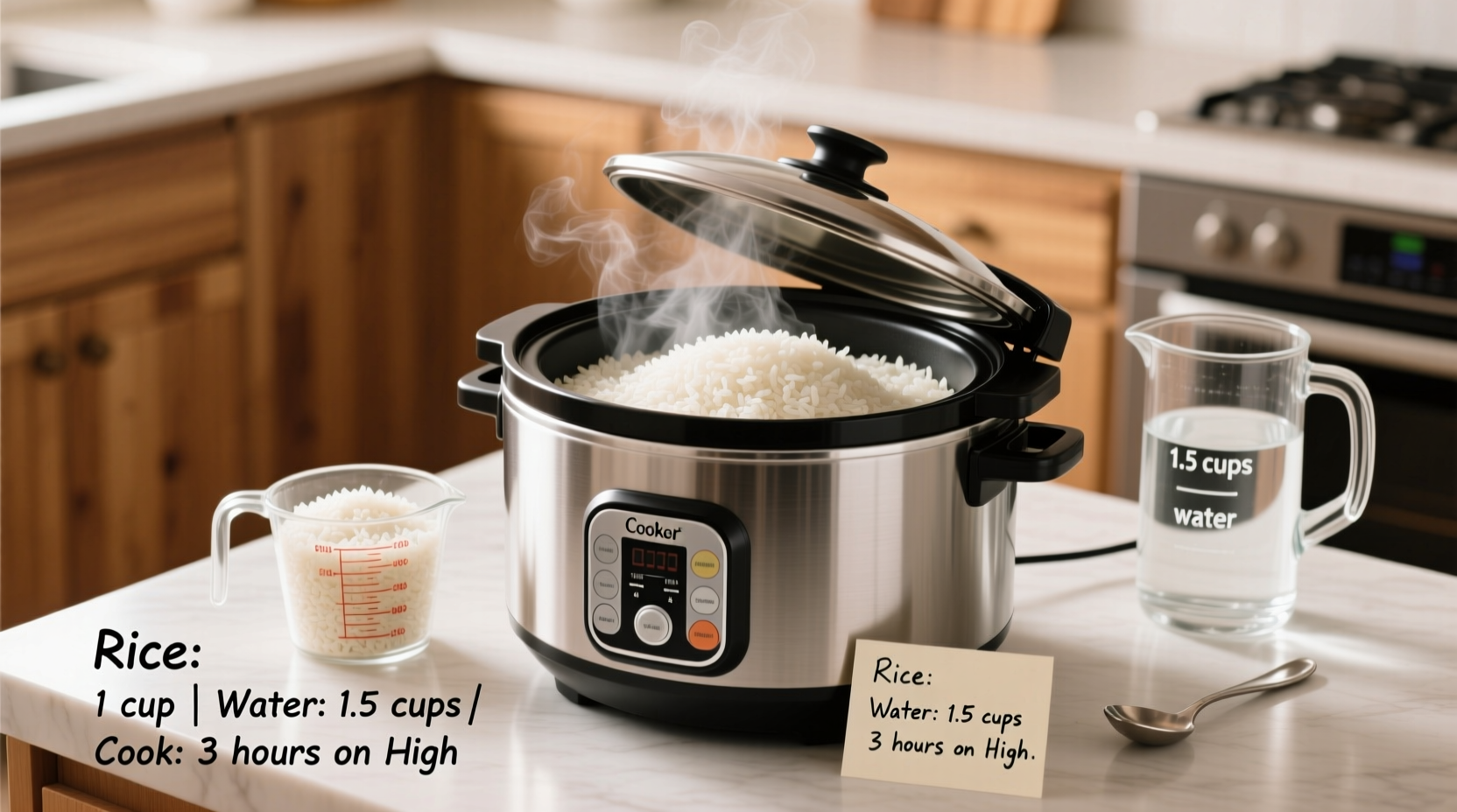 how do you cook rice in a slow cooker