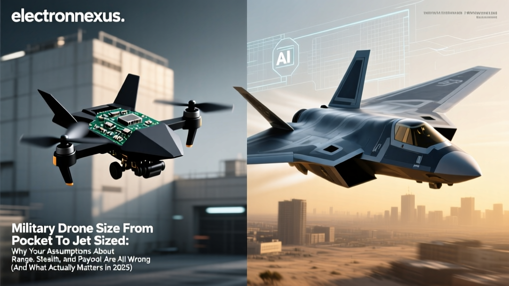 Military Drone Size From Pocket To Jet Sized: Why Your Assumptions About Range, Stealth, and Payload Are All Wrong (And What Actually Matters in 2025)