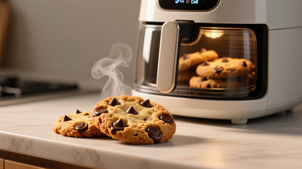 Air Fryer Chocolate Chip Cookies: 9-Minute Batch, Chewy C...