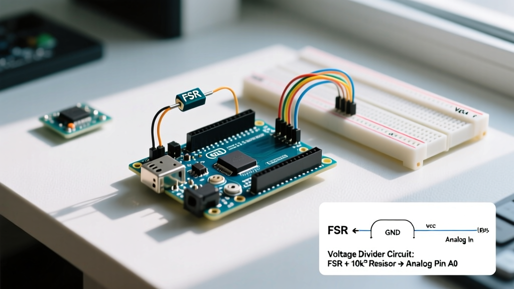 Arduino FSR Sensor Interfacing: Wiring and Code Guide