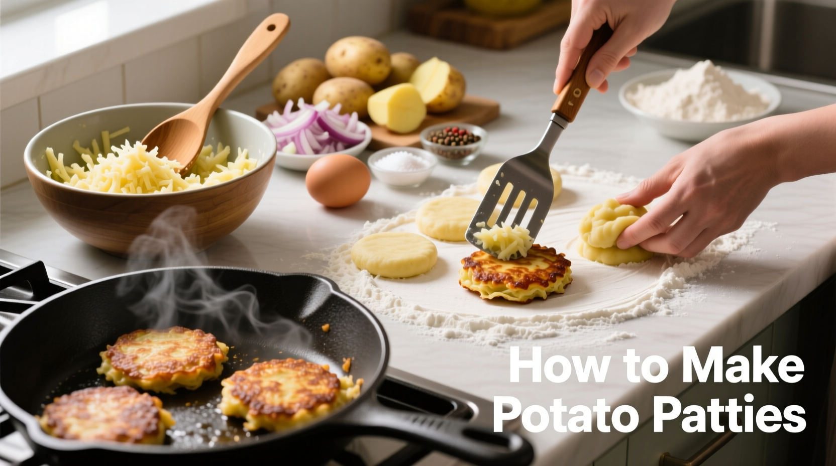 Perfect Potato Patties: Crispy Recipe in 30 Minutes