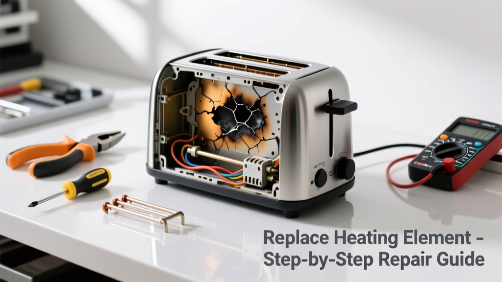 Toaster Not Heating? Replace the Heating Element
