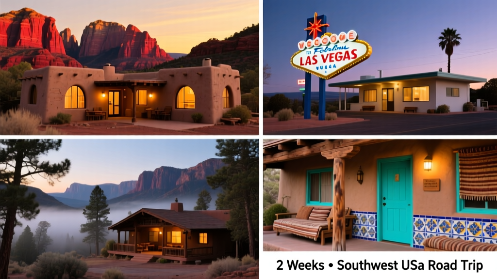 2-Week Southwest USA Road Trip: Itinerary, Lodging, and Practical Insights from the Road