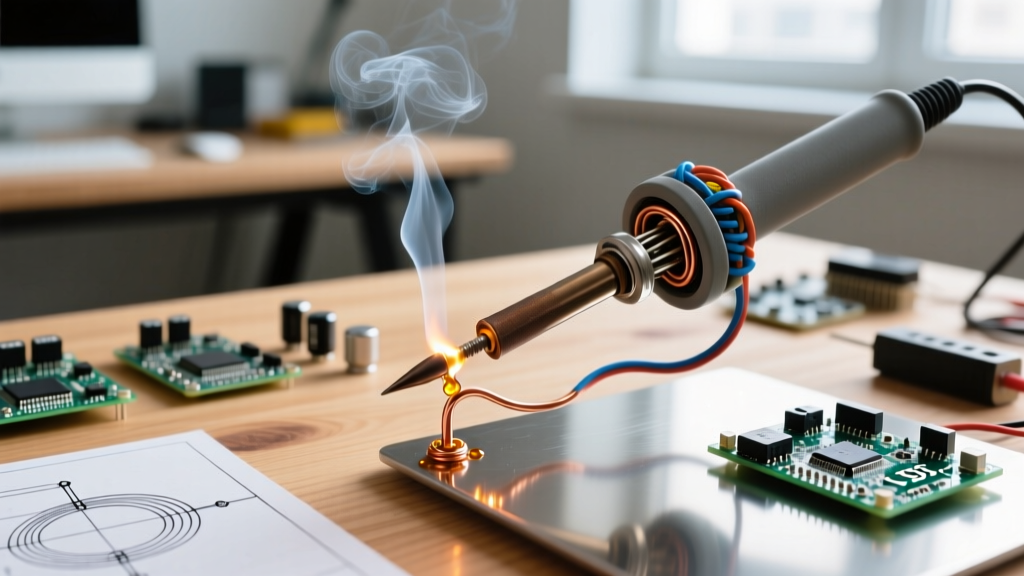 The Physics and Perils of the Makeshift Soldering Iron: A Deep Dive